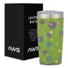 20 Oz. Aws Full Color Two-tone Himalayan Tumbler - Lime Green