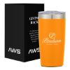 20 Oz. Aws Two-tone Himalayan Tumbler - Orange