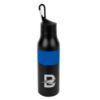 18 Oz. Beckley Stainless Steel Bottle - Black with Blue