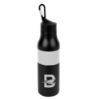 18 Oz. Beckley Stainless Steel Bottle - Black with White