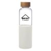 20 Oz. James Glass Bottle - White