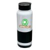 20 Oz. Kinsley Stainless Steel Bottle - White with Black