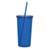 24 Oz. Newport Acrylic Tumbler - Translucent Blue