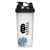 24 Oz. Shake-it-up Bottle - Clear with Black