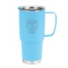 30 Oz. Lisbon Stainless Steel Tumbler - Light Blue