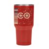 30 Oz. Full Color Reynolds Stainless Steel Tumbler - Red