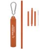 Buildable Harvest Straw Kit In Travel Case - Orange