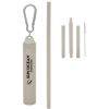 Buildable Harvest Straw Kit In Travel Case - Natural