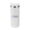 18 Oz. Sienna Stainless Steel Bottle - White