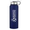 40 Oz. Invigorate Stainless Steel Bottle - Navy