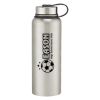 40 Oz. Invigorate Stainless Steel Bottle - Silver