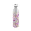 24 Oz. Full Color Stainless Steel Newcastle Bottle - Silver