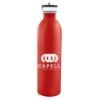 24 Oz. Stainless Steel Newcastle Bottle - Red