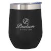 12 Oz. Vinay Stemless Wine Glass - Black