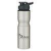 28 Oz. Aluminum Sports Bottle - Matte Silver