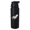 24 Oz. Velvet Touch Aluminum Bottle - Black