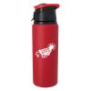 24 Oz. Velvet Touch Aluminum Bottle - Red