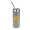 20 Oz. Can Shaped Stainless Steel Tumbler - Gray