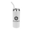 20 Oz. Can Shaped Stainless Steel Tumbler - White