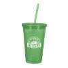 16 Oz. Newport Acrylic Tumbler - Translucent Green