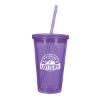 16 Oz. Newport Acrylic Tumbler - Translucent Purple