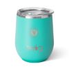 14 Oz. Swig Life Stemless Wine Tumbler - Aqua