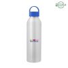 22 Oz. Darcy Aluminum Bottle - Silver with Blue