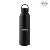 22 Oz. Darcy Aluminum Bottle - Matte Black with Black