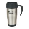 16 Oz. Stainless Steel Slide Action Travel Mug 1