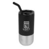 18 Oz. London Stainless Steel Tumbler - Black