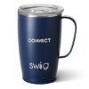 18 Oz. Swig Life Stainless Steel Travel Mug - Navy