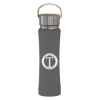 25 Oz. Hampton Stainless Steel Bottle with Bamboo Lid 1