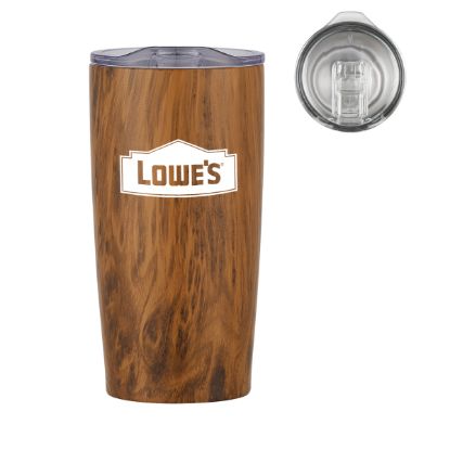 20 Oz. Woodtone Himalayan Tumbler With Stuffer And Custom Box