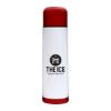 16 Oz. Denali Thermos - White with Red