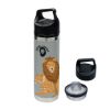 18 Oz. Full Color Davenport Stainless Steel Bottle - Gray