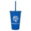 16 Oz. Newport Harvest Travel Tumbler - Blue