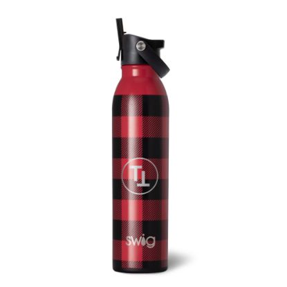 20 Oz. Swig Life Buffalo Plaid Stainless Steel Bottle