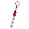 Collapsible Stainless Steel Straw Kit - Red