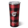 22 Oz. Swig Life Buffalo Plaid Stainless Steel Tumbler