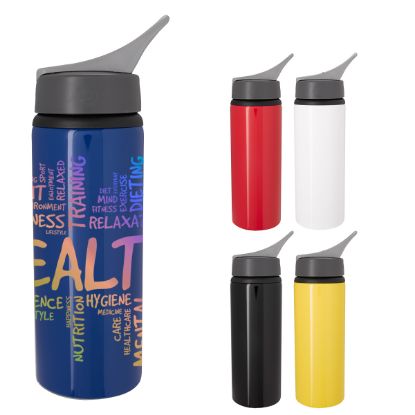 25 Oz. Full Color Tario Aluminum Bike Bottle