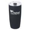 19 Oz. Everest Noir Tumbler - Black with Black Lid Slider