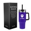 40 Oz. Aws Intrepid Stainless Steel Tumbler - Purple