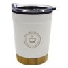 12 Oz. Nova Stainless Steel Tumbler - White