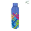 22 Oz. Full Color Serena Aluminum Bottle - Blue 1