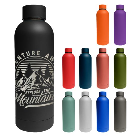 17 Oz. Full Laser Blair Stainless Steel Bottle