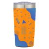 20 Oz. Full Color Two-tone Himalayan Tumbler - Orange 1