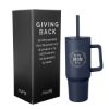 40 Oz. Aws Jackson Intrepid Stainless Steel Tumbler - Navy