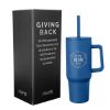 40 Oz. Aws Jackson Intrepid Stainless Steel Tumbler - Royal Blue