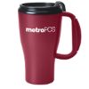 16 Oz. Omega Mug With Slider Lid - Maroon