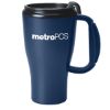 16 Oz. Omega Mug With Slider Lid - Navy